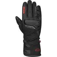 Ixon Pro Ragnar Noir Bright Rouge Imperméable Gants Moto Taille M