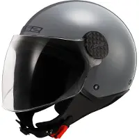 LS2 Of558 Sphere Lux Ii Open Face Helmet Gris XS