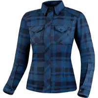 SHIMA Renegade 2.0 Femme Bleu Chemise de Moto Taille S