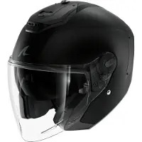 Shark Rs Jet Blank Open Face Helmet Noir L