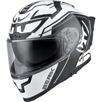 Berik Casque FF871 Mapuro, blanc/noir/gris, taille M
