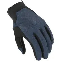 Macna Obtain Perforated Leather Gloves Bleu 3XL Homme
