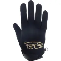 Helstons Silver Perforated Leather Gloves Noir 11 Homme
