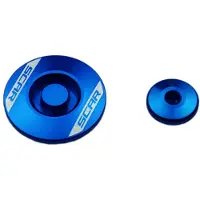 DMS Bouchon Moteur Bleu Scar