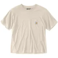 Carhartt Tk6122 Short Sleeve T-shirt Beige XL Femme