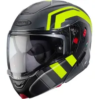 Caberg CabergHorusXRoadMatGrisJauneCasqueModulable Taille S