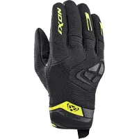 Ixon Mig 2 Noir Bright Jaune Gants Moto Taille 2XL