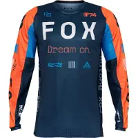 FOX 180 Race Spec Long Sleeve Jersey Bleu XL Homme