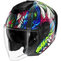 Shark Rs Jet Carbon Shaytan Open Face Helmet Noir M