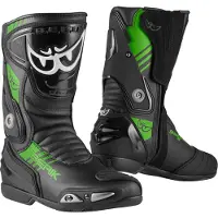 Berik Shaft 3.0 Black Green Motorcycle Boots Taille 46