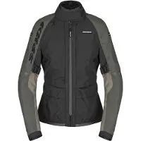 Spidi Veste de moto textile imperméable Crossmaster 2 H2Out pour femme, vert foncé, XL