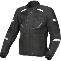 Macna Veste textile imperméable pour moto Macna Tondo, noir, XS