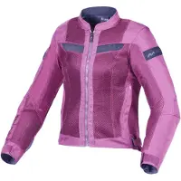 Macna Veste textile moto Macna Velotura pour femme, rouge foncé, M