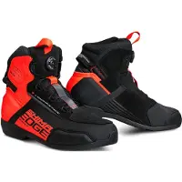 SHIMA Edge Vented Noir Rouge Chaussures de Moto Taille 42