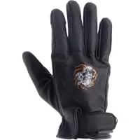 Helstons Tiger Perforated Leather Gloves Noir 10 Homme