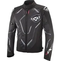 Ixon Demoniak Noir Blanc Blouson Moto Textile Taille 2XL