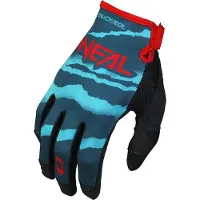 O'Neal Mayhem Wild Bleu Rouge Gants de Motocross Taille 2XL