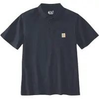 Carhartt Short Sleeve Polo Bleu XS Homme
