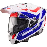 Caberg Tanami Ranger Casque Intégral Blanc/Bleu/Rouge S unisex