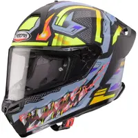 Caberg Roxter Hunter Casque Intégral Mat/Noir/Jaune néon XS unisex