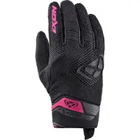 Ixon Mig 2 Airflow L Noir Fuchsia Femmes Gants Moto Taille M