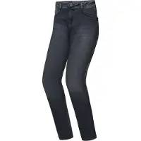 Ixon Dany Washed Noir Femmes Jeans Moto Taille 33