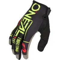 O'Neal Mayhem Nanofront Attack Noir Jaune Gants de Motocross Taille L