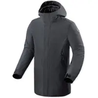 REV'IT! Revit Trafalger 2 parka textile imperméable pour moto, bleu foncé, M