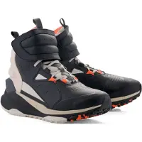 Alpinestars Speedstreet Black Almond Hot Orange Motorcycle Riding Shoes Taille 47
