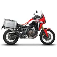 Shad 4p System Honda Africa Twin Crf1000l Side Cases Fitting Noir
