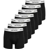 Only & Sons Boxers 'FITZ ' noir / blanc