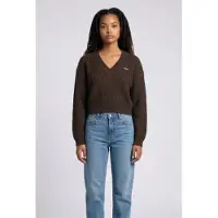 ROTATE pour femme. 1164342037 Pull Sallio marron (S), Casuel, Laine