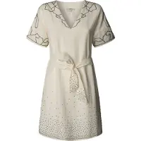 Pepe Jeans Olenka Short Sleeve Short Dress Blanc XL Femme