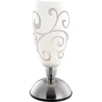 Globo Lampe de table classique Auriga Chrome avec boucle