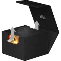 Ultimate Guard Sidewinder Xenoskin Deck Case 133 Packs Noir Enfants