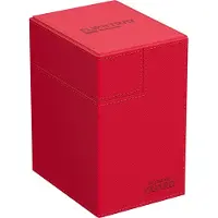 Ultimate Guard Flip'n'Tray Xenoskin 133+ - Czerwony Pojemnik na Karty