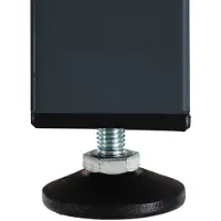 ADB Pieds d'établi gris anthracite 70,0 cm 80,0 cm (Métal)