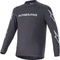 Alpinestars A-dura Switch Long Sleeve Enduro Jersey Noir 11-12 Years Enfants