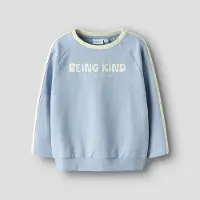 Name it Sweatshirt Mini Dolu Garçon Blue Fog
