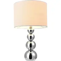 Lux.pro Lampe de table Blanc [43 x Ø 25cm] Lampe de table Lampe de chevet Lampe de lecture []