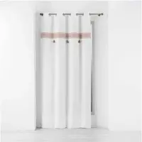 Douceur d'intérieur Rideaux, stores AMAYA - Rose - 140x240 cm