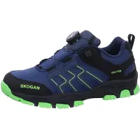 Skogan Skari : chaussures de sport à lacets, bleu