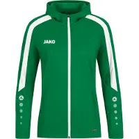 Jako Veste à capuche Power Femme - Vert