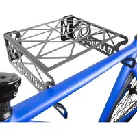 Famanu Support à vélo 100 % acier - fabriqué en Espagne - noir - montage robuste