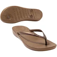 FitFlop Tongs IQUSHION ERGONOMIC FLIP-FLOPS femmes - Marron - 36
