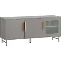 OEM Meuble TV gris 105 x 46 x 35 cm