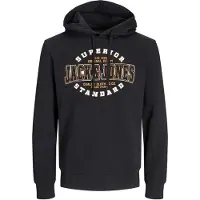 Jack & Jones Sweat-shirt orange / noir / blanc
