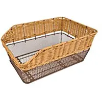 BRN Firenze Light Wicker Rear Basket Marron