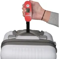 Dunlop Balance touristique électronique, max. 40 kg, rouge