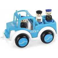 Viking Véhicule de police Jeep avec figurines Jumbo 1269